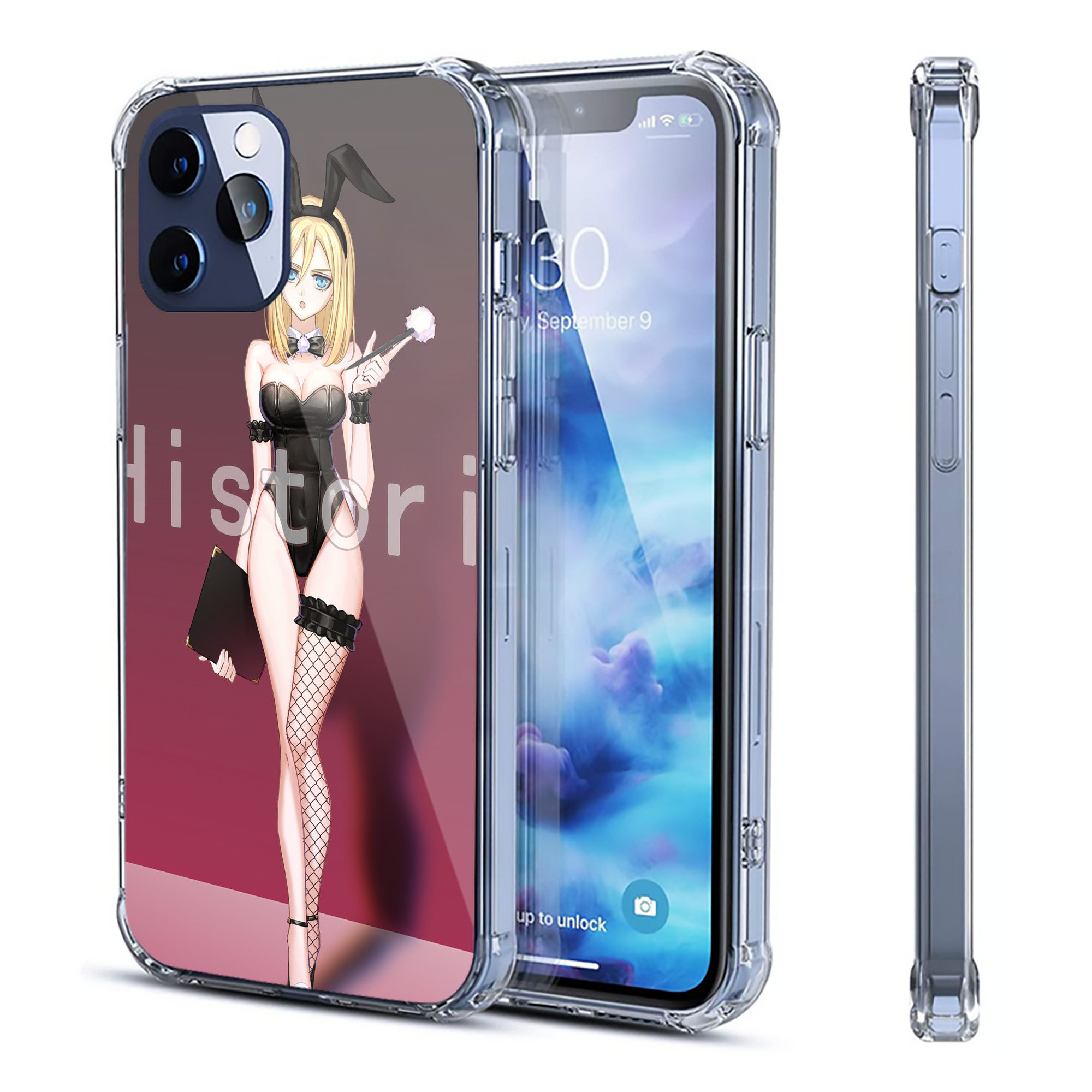 （画像用） 進撃の巨人 Attack on Titan 【iPhone 12シリーズ対応】透明スマホケース（クリアソフトケース）
